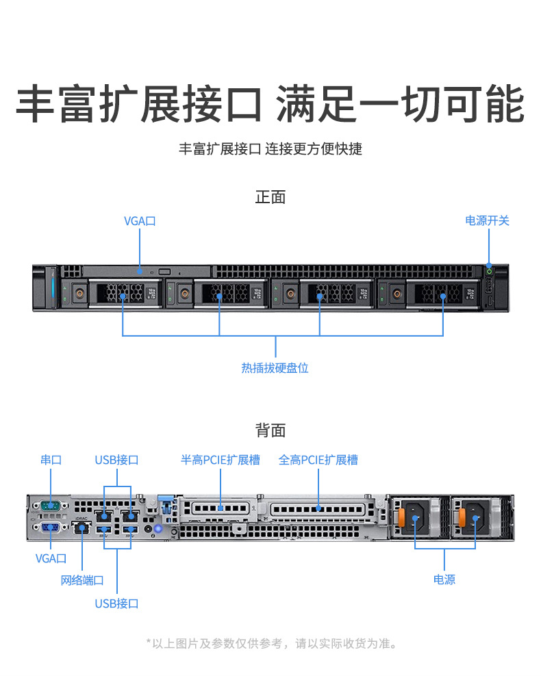 戴尔机架式服务器